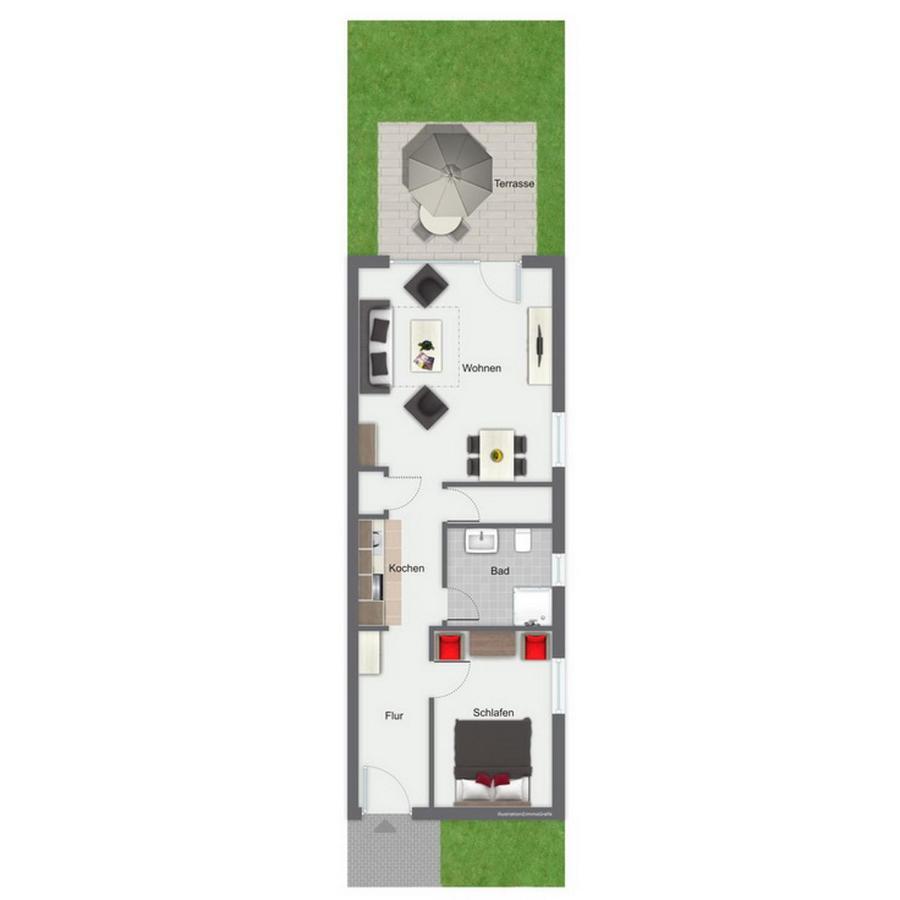 Feriendorf Papillon Wohnung 09-4 บอลเทินฮาเกิน ภายนอก รูปภาพ